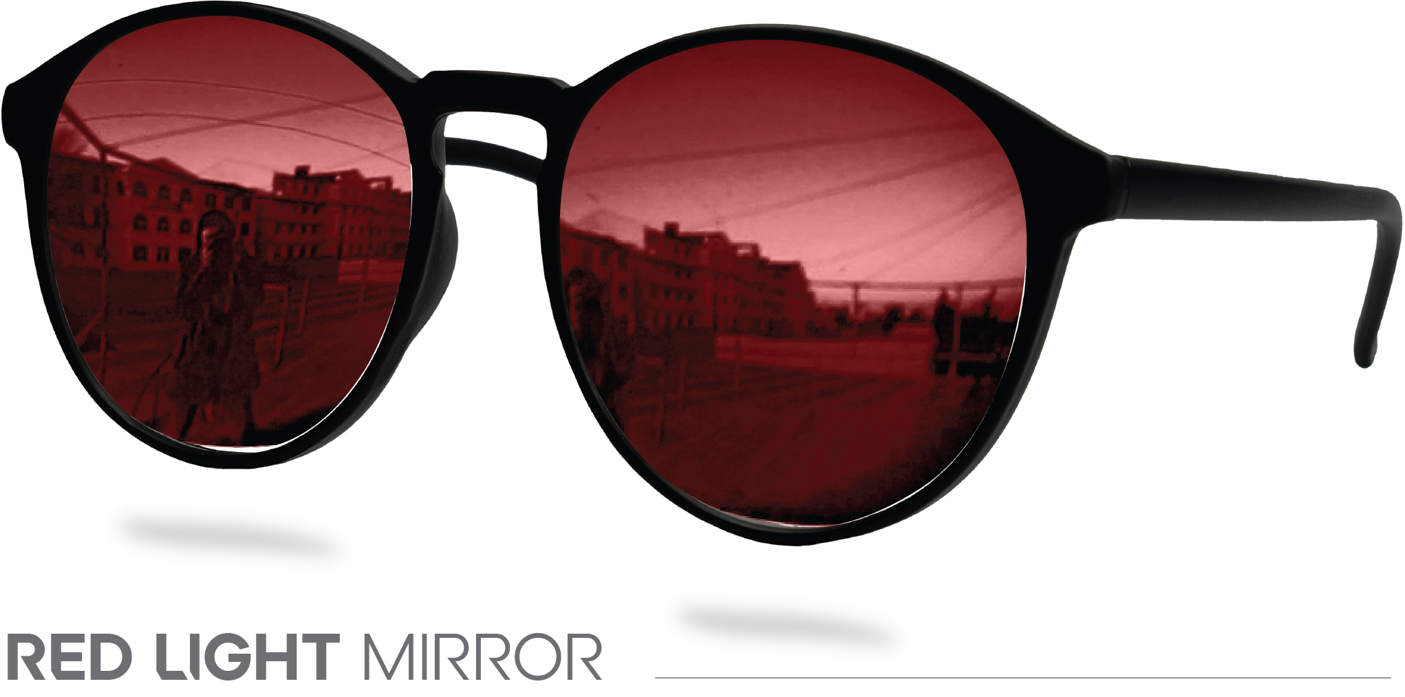 red glass